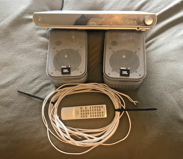 STUDIO MONITOR KIT Jbl Control 1 Speakers + Bush 2025 Amp + Remote