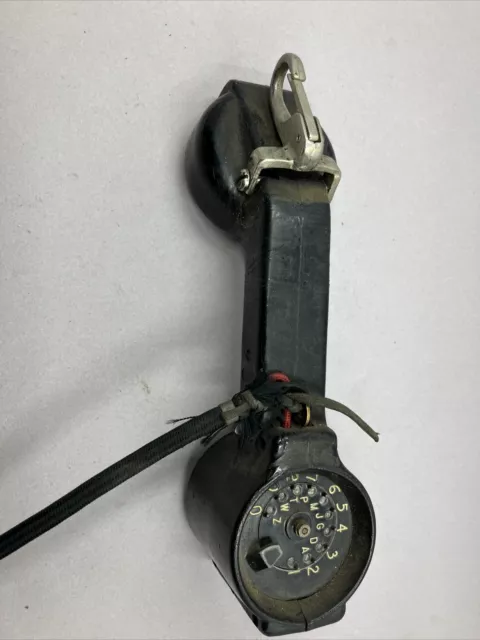 Vintage Western Electric Bell System Rotary Hand Dial Lineman Test Tool UNTESTED