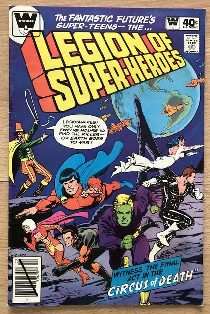 Legion Super-Heroes #261 Whitman Variant Newsstand Conway Art Hawkman Star Trek
