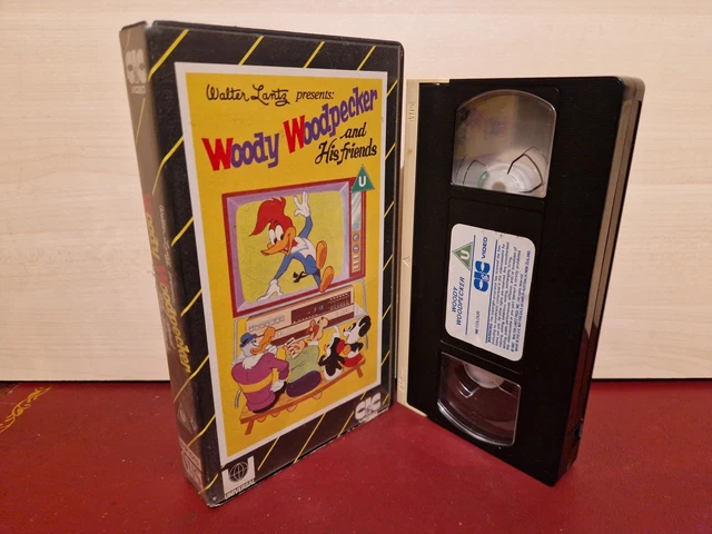 WOODY WOODPECKER AND His Friends - PAL VHS Video Tape (T415) £4.99