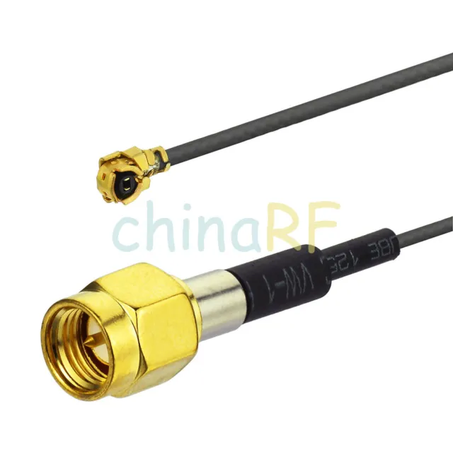 5pcs SMA Male plug -U.fl(IPX) Antenna Adapter Cable 1.13mm 15cm Pigtail for WIFI