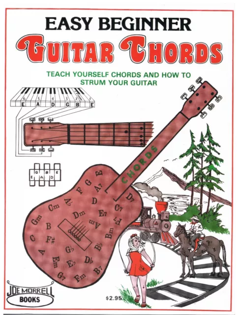 Easy Beginner Guitar Chords Instruction Book: Learn to Play Guitar Chords