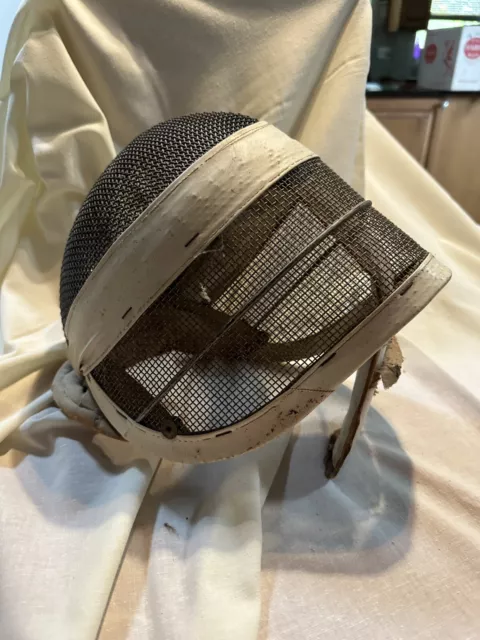 Vintage Santelli NYC Fencing Helmet Mask