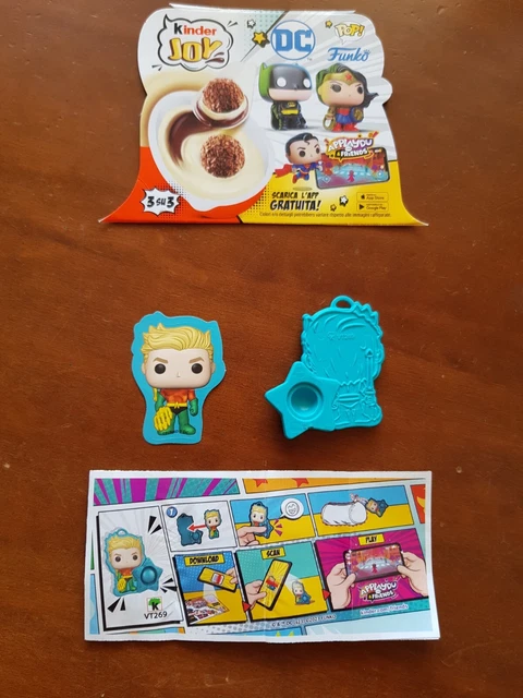 Kinder Joj Italia 2023 (Supereroi Dc Funko Pop) Vt 269 + Bpz