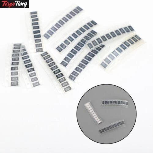 100pcs 2512 1% SMD Chip Resistors 1W SMT Resistance 0.01Ω TO 1Ω SG