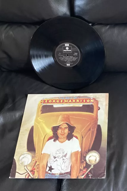 GEORGE HARRISON: The Best Of-UK LP PARLOPHONE PAS 10011. The Beatles: Ex+ Vinyl