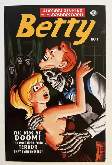 Betty Veronica Friends Beach Party 1 Strange Venus 19 Trade Variant Archie