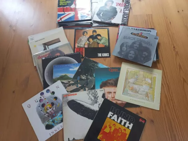 Lp Sammlung Led Zeppelin, Queen, Beatles, Kraftwerk...