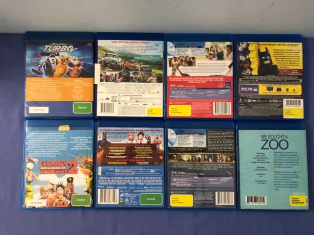 Children Kids Bundle Assorted 24 x Movies Blu-Ray Bulk See List + Photos - #8 3