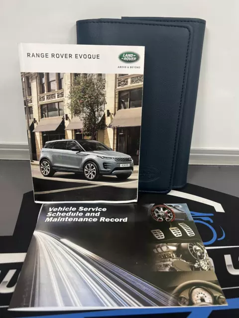 Range Rover Evoque Owners Pack / Handbook / Manual + Wallet 2018~2023 (2018)