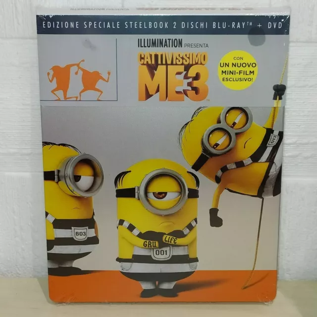 Cattivissimo Me 3 - Edizione Speciale - Steelbook - 2 Blu-Ray + Dvd
