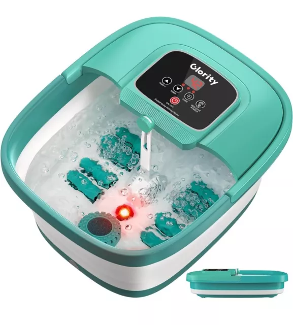Gloroty Foot Spa Bath Massager Wth Heater EFS10A Foldable Temperature Control