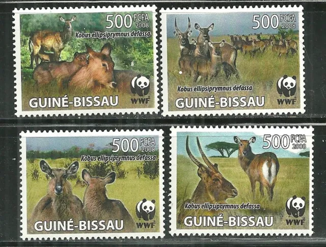 Guinea Bissau Mnh Defassa Waterbuck [2008]