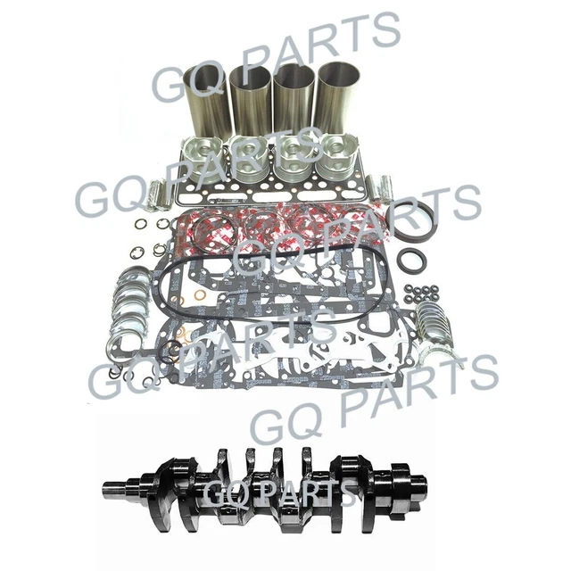 1KD 1KD-FTV Full Overhaul Rebuild Kit W/ Crankshaft For Toyota Engine Hilux Hace