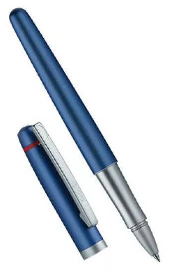 Rotring  Rollerball Freeway Matte Blue & Silver Rollerball Pen New In Box *