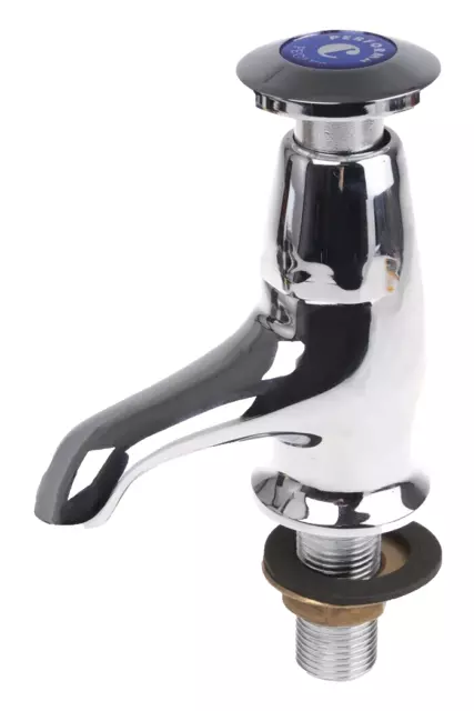 Pegler Performa self-closing basin tap for cold water. Non-concussive 876 BNIB