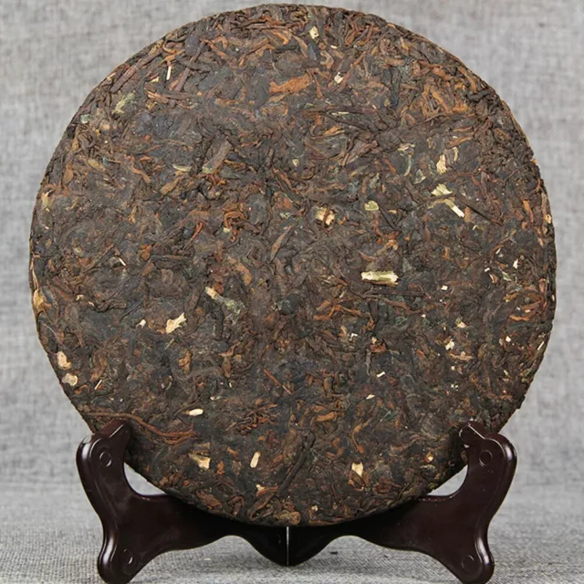 Menghai Glutinous Rice Fragrant Ripe Puer Tea Qi Zi Bing Shu Puerh Tea 357g
