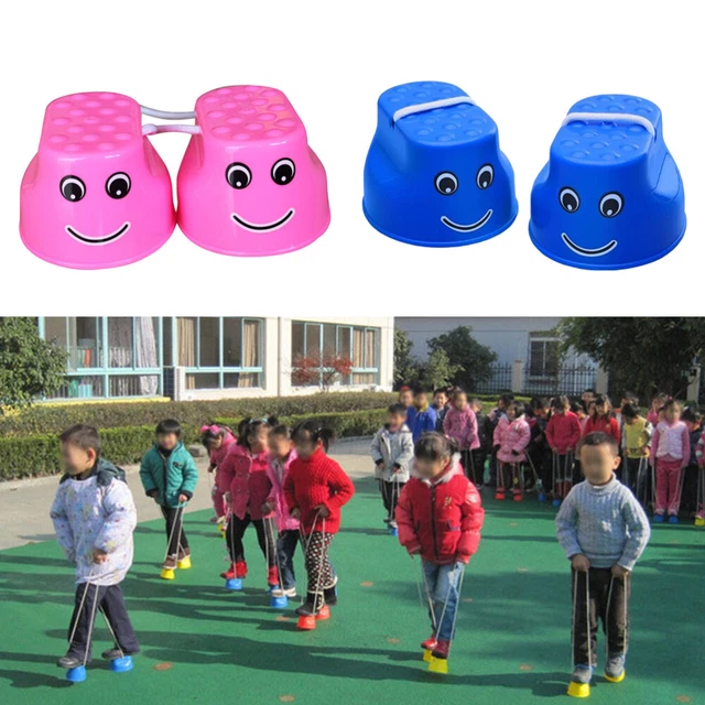 4 pz Easy Balance stili da passeggio all'aperto addensati piattaforma giardino