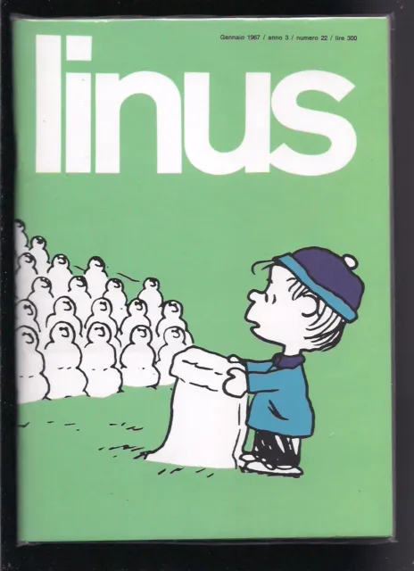 Linus Numero 22 Ristampa Edizione Repubblica