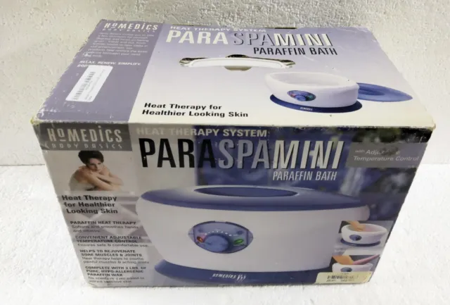Homedics Paraspa Mini / Pro Paraffin Bath Heat Wax Therapy Par 100 - Sealed