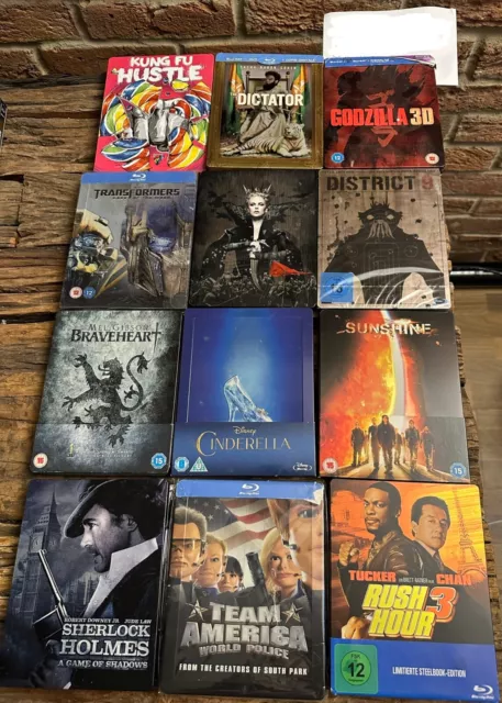 Blu-Ray Steelbook Collection Bundle/Joblot  - Incl SEALED