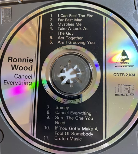 Ronnie Wood - Cancel Everything  CD (Erstauflage o. Barcode) Magnum Music 2