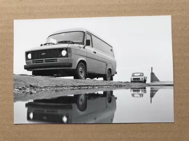 1977 Mk2 Ford Transit Van Press Photograph