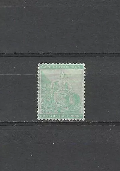 CAPE OF GOOD HOPE , SOUTH AFRICA , "HOPE" , 1897/98 , 1/2p STAMP , PERF , MNG