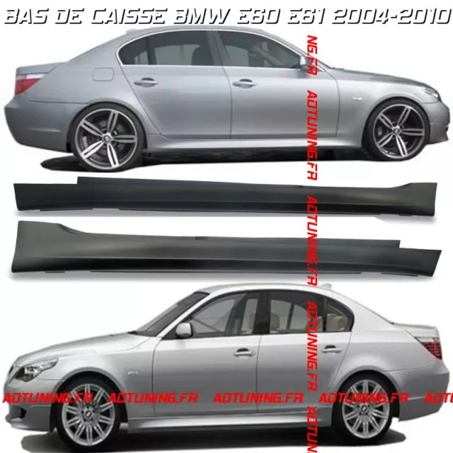 2 Bas De Caisse Pack M / M5 En Abs Bmw Serie 5 E60 Et E61 2003-2010