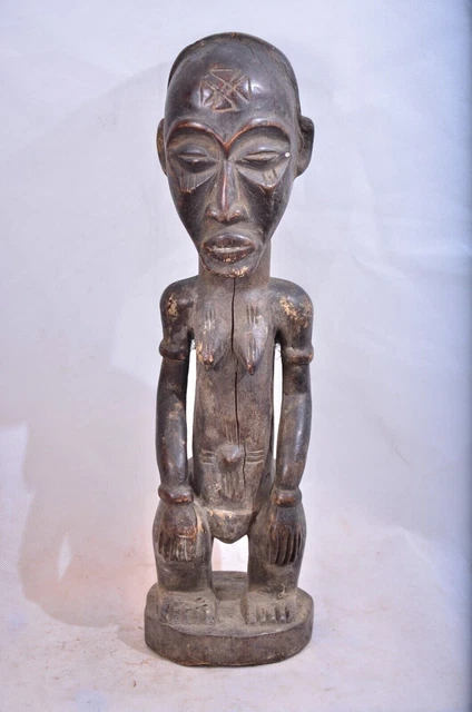 African Tribal Art Chokwe Statue Congo African Art Custom