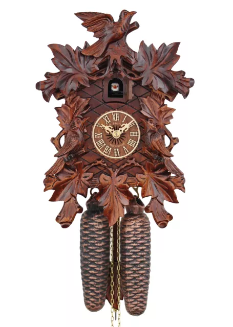 HerrZeit by Adolf Herr Cuckoo Clock - The Cuckoo Bird Family  AH 104/1 8T NEW