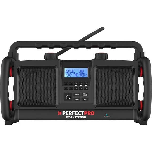 Radio Da Cantiere PerfectPro Rockpro - DAB+/FM, Bluetooth, Batteria Litio, IP65 - Foto 3