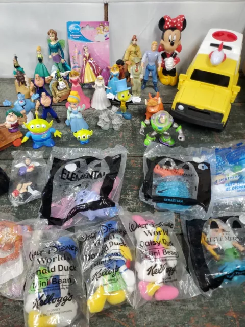 Vintage Disney Characters Lot. 35 Pcs.