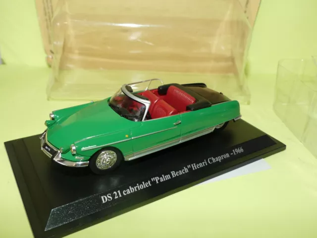 CITROEN DS 21 CABRIOLET PALM BEACH HENRI CHAPRON 1966 Vert et Noir UNIVERSAL HOB