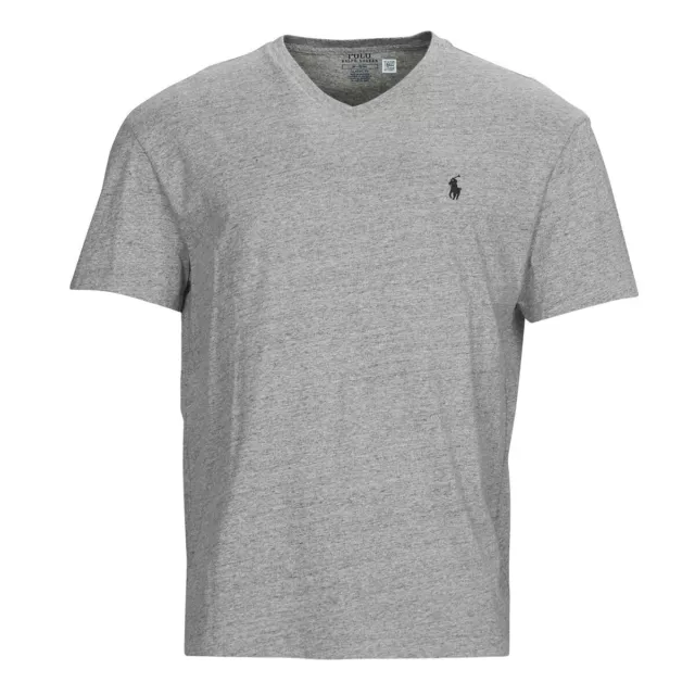 NWT MENS RALPH Lauren Polo S/S V-Neck T-Shirt~Gray~Xl $1.25 - PicClick