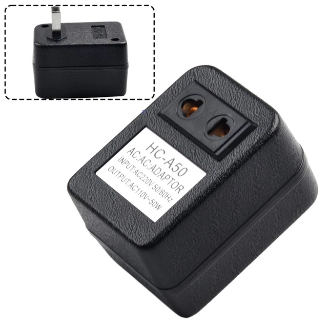 Premium Quality StepDown Transformer Travel Adapter 50W Power Converter