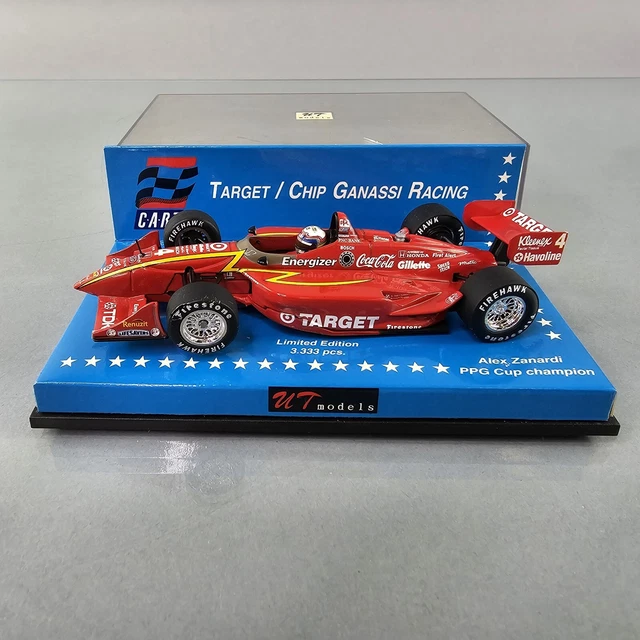 UT MODELS 1:43 Target Chip Ganassi Racing Reynard #4 Alex