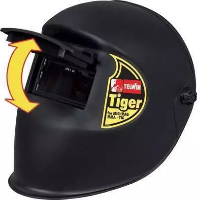 Maschera A Casco X Saldatura Tiger Telwin Mma-Mig/Mag-Tig Pz 1