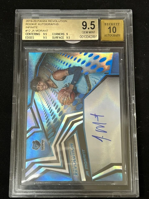 2019-20 Panini Revolution Rookie Autographs Infinite (# 18/25) BGS 9.5 RARE