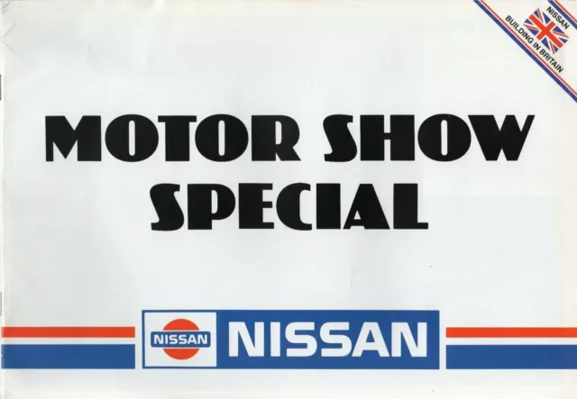 COLLECTIBLE (1984) NISSAN Brochure Motor Show Special Micra Cherry Sunny Prairie