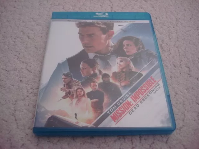 Blu Ray 2D "Mission impossible dead reckoning" édition française, pas de disc 4K