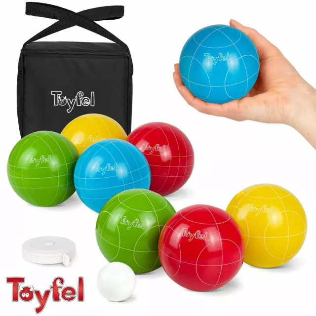 Boule Boccia Kugeln Petanque Boulekugeln Spiel Kugel Boulekugel Tragetasche Wurf