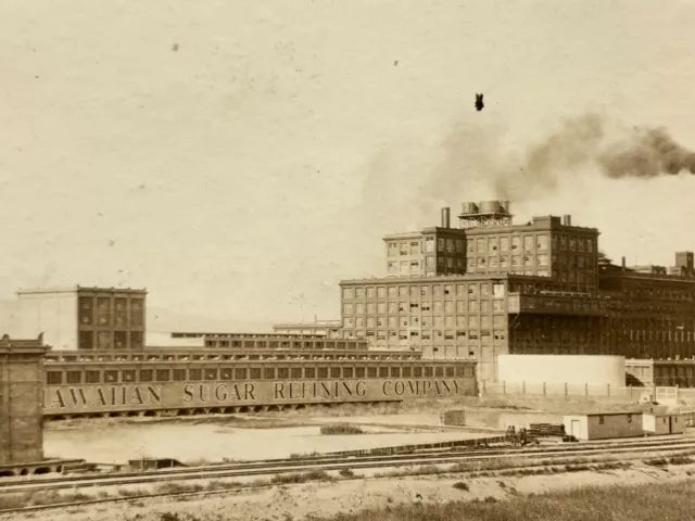 (AdF) FOUND Photo Photograph Hawaiian Sugar Refining Company Plant Building