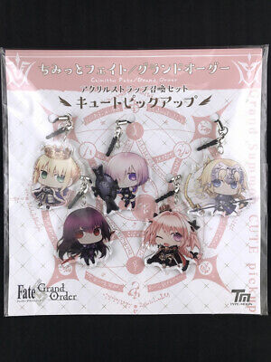 Fate/Grand Order FGO Chimitto Cute Pickup Acrylic Strap Summon set Key Chain C90