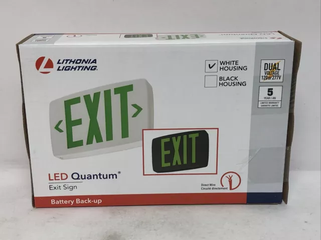 Lithonia Lighting LQM S W 3 R 120/277 M6 Quantum Thermoplastic LED