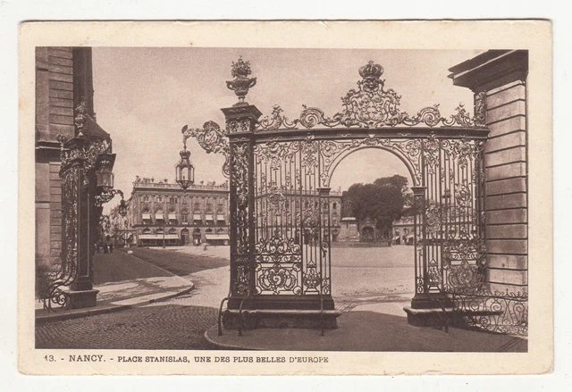 *** NANCY - Place Stanislas - One of the most beautiful in Europe *** 1918 - CPA 1437