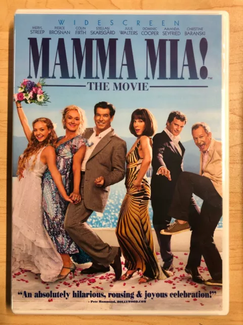 Mamma Mia (DVD, 2008, Widescreen) - J0806