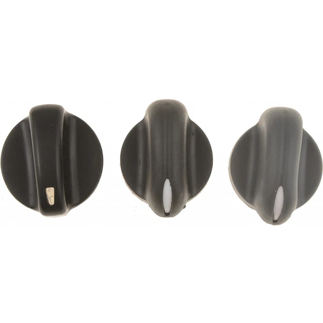 For Buick Regal 2000-2004 Temperature Control Knob Assortment | Black | Plastic
