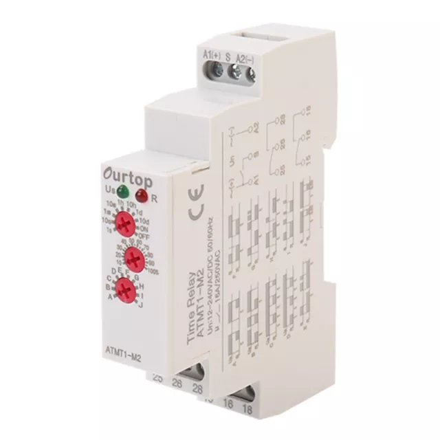 Upgrade Your Tech Game with this LED Timing Relay Multi Voltage Compatible