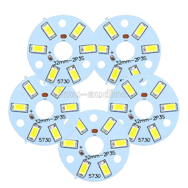 10PCS LED Board 3W 5730 LED Emitting Diode SMD Highlight Lamp Panel White
